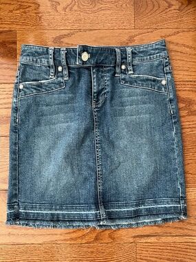 White House Black Market Denim Jean Skirt - Size 2